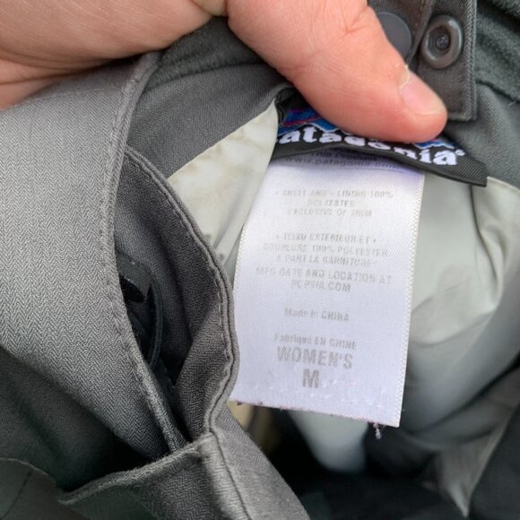 Rare 2012 Patagonia Tres Parka Smoulder Blue Medium - Picture 13 of 15